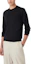 Purchase EMPORIO ARMANI FW22 Solid Color Crewneck Knit Sweater - Navy Blue 8N1M421-M67Z1-0922