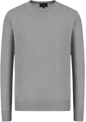 EMPORIO ARMANI FW22 Solid Color Crewneck Sweater 8N1M42-1M67Z-0610 Buy EMPORIO ARMANI FW22 Solid Color Crewneck Sweater 8N1M42-1M67Z-0610