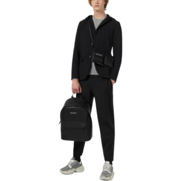 Lookbook EMPORIO ARMANI FW22  Solid Color Crewneck Sweater 8N1M42-1M67Z-0610