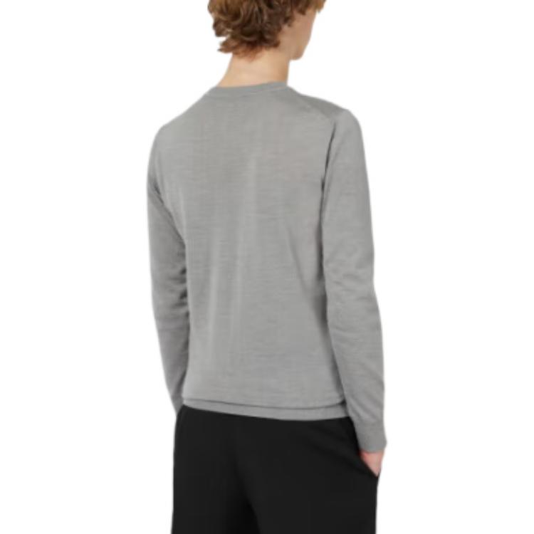 Purchase EMPORIO ARMANI FW22  Solid Color Crewneck Sweater 8N1M42-1M67Z-0610