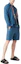 Shop Emporio Armani FW22 蓝色高领拉链夹克 H31R29-C1036-1714