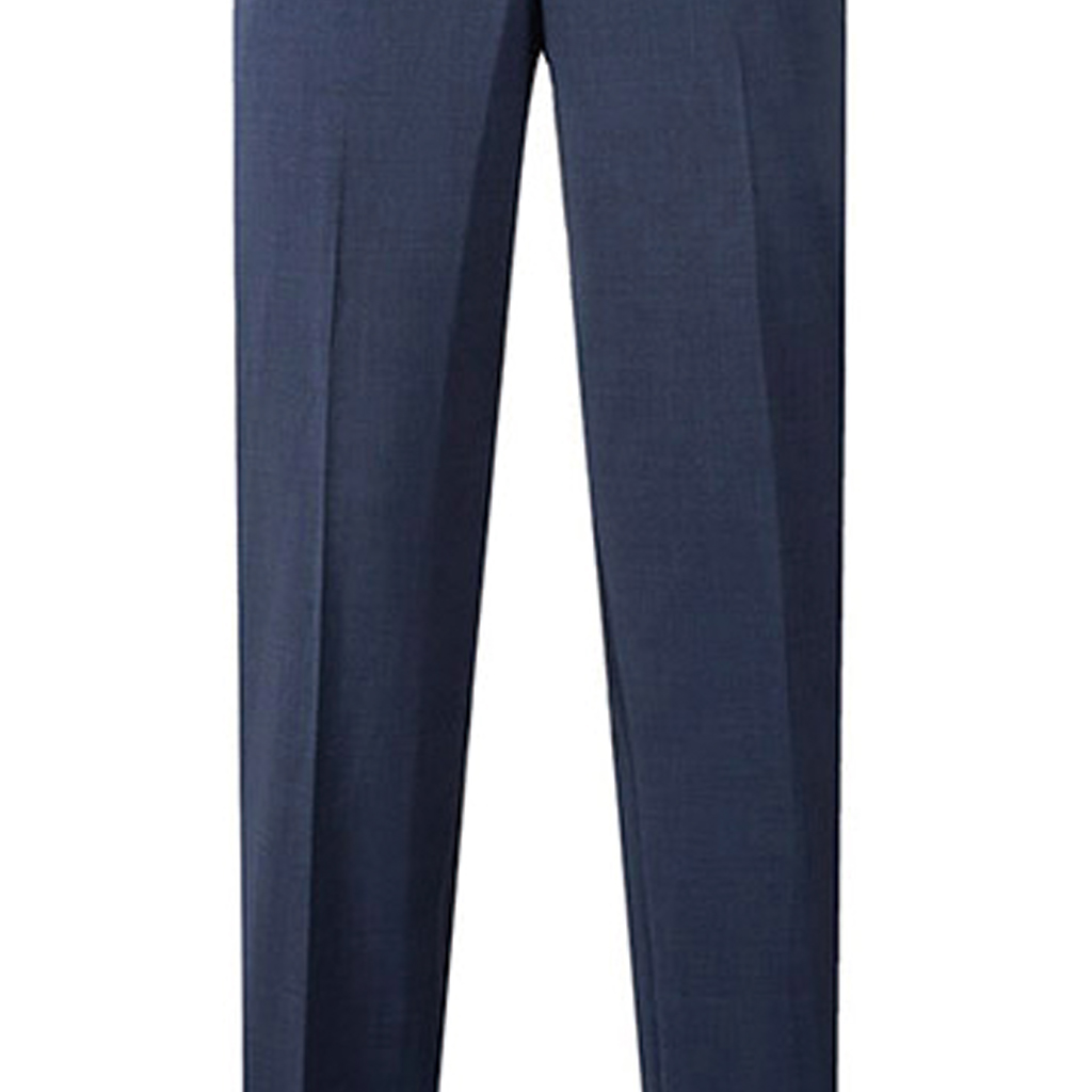 Details for Emporio Armani FW22 Celana Panjang Pleated Lurus Solid - Biru Navy H31P68-01504-919