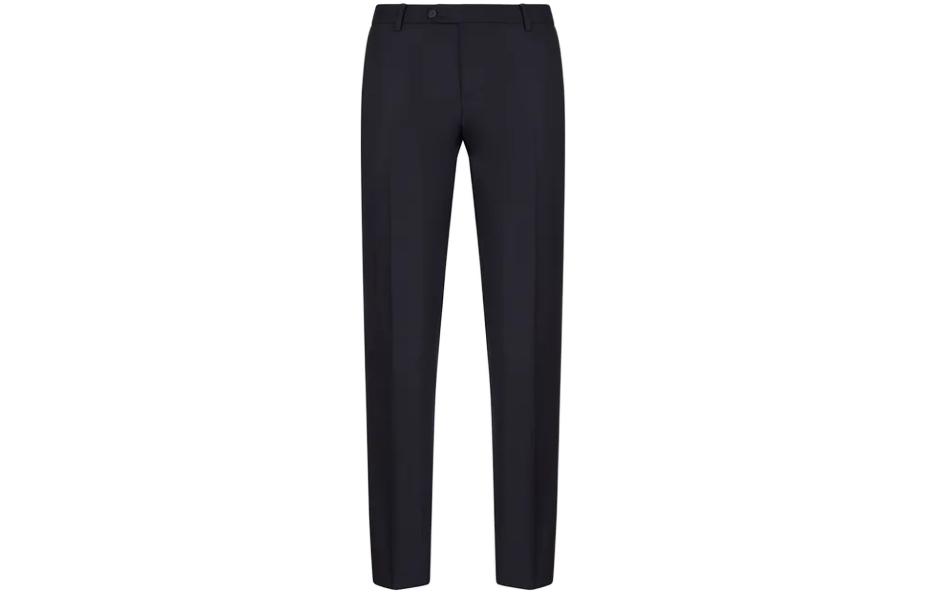 Emporio Armani FW22  Solid Straight-Leg Casual Pants. 01P650-01047-1922