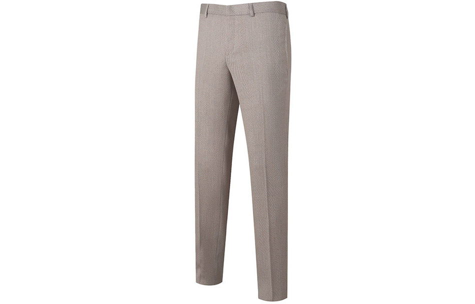 EMPORIO ARMANI FW22  Solid Wool Casual Trousers in Beige. H31P68-C1621-0112 圖 4
