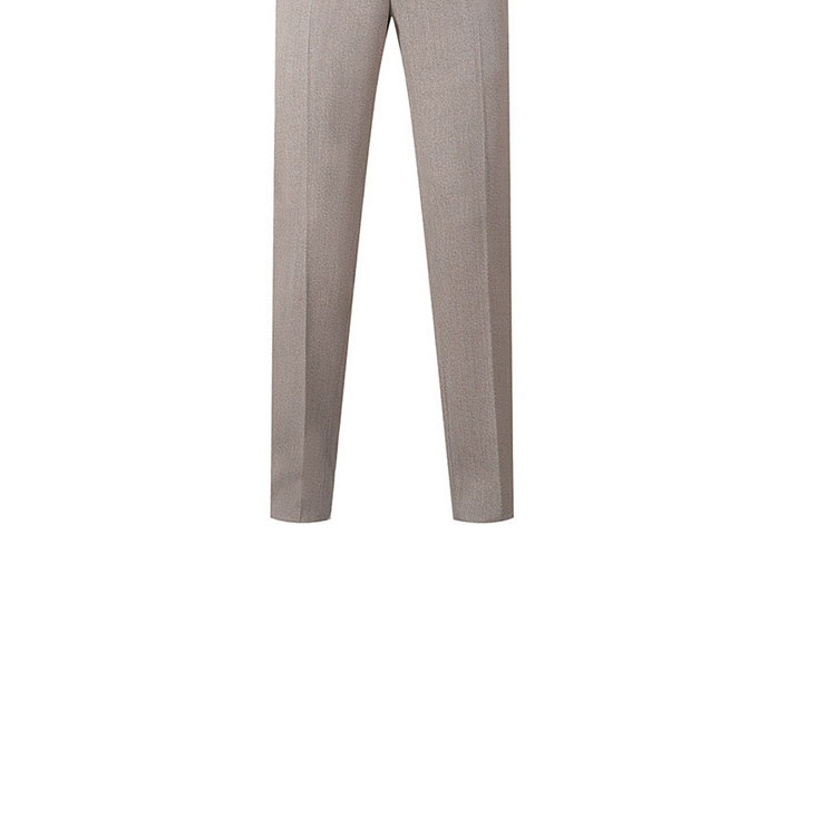 EMPORIO ARMANI FW22  Solid Wool Casual Trousers in Beige. H31P68-C1621-0112 圖 6