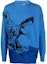 Buy EMPORIO ARMANI FW22 Sustainable Eagle Sweater Blue 6L1MZ-A1M5F-ZF939