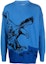 Order EMPORIO ARMANI FW22 Sustainable Eagle Sweater Blue 6L1MZ-A1M5F-ZF939