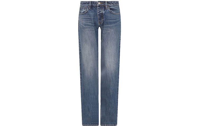 EMPORIO ARMANI FW22  Washed Straight-Fit Casual Jeans Blue. 6L1J75-1DMEZ-0942 圖 2