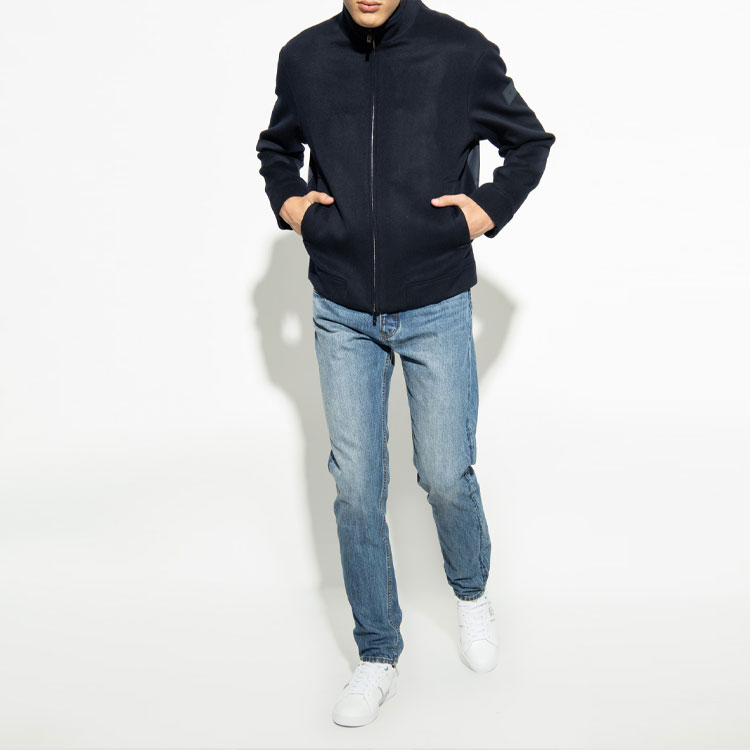 EMPORIO ARMANI FW22  Washed Straight-Fit Casual Jeans Blue. 6L1J75-1DMEZ-0942 圖 5