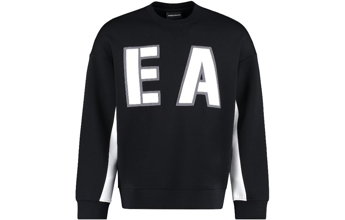 Emporio Armani FW22 Black Crewneck Pullover Sweatshirt 6L1MM2-1JHSZ-0999 圖 2