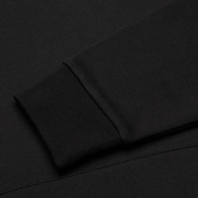 Cheap エンポリオアルマーニ FW22 ブラックゴールドロゴプリント フリースフーディ 8NPM08-PJ07Z-1203