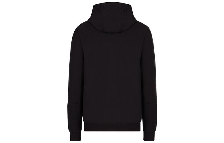 Lookbook Sudadera Negra Logo Emporio Armani FW22 Ajuste Holgado. 6LPM44-PJ05Z-1200