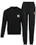 Order Conjunto Sudadera y Pantalón Emporio Armani FW22 Negro con Logo Impreso. 111943-2F595-00020