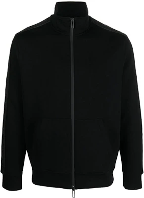 埃姆普里奥·阿玛尼FW22黑色标志带拉链夹克 3R1MBA-1JHSZ-0999 Order 埃姆普里奥·阿玛尼FW22黑色标志带拉链夹克 3R1MBA-1JHSZ-0999