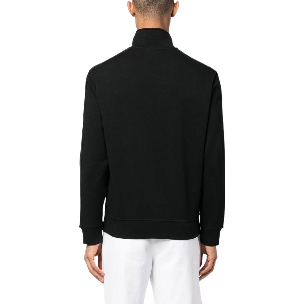 Shop 埃姆普里奥·阿玛尼FW22黑色标志带拉链夹克 3R1MBA-1JHSZ-0999