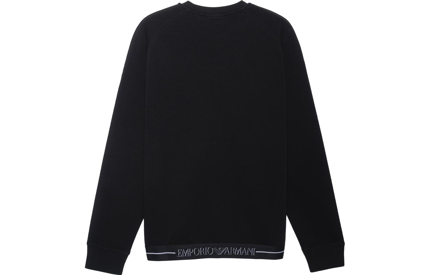 Emporio Armani FW22 Black Pullover Sweatshirt 6L1MM41-JHSZ1-0999 圖 3