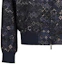 Sizing Chaqueta Negra con Lentejuelas Cremallera Emporio Armani FW22 Manga Larga. H31R32-C1080-1919