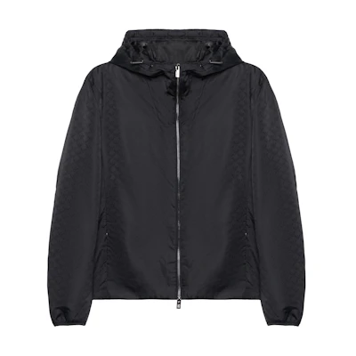 Emporio Armani FW22 Black Solid Color Casual Long Sleeve Jacket. 8N1BN4-1NHQZ-F052