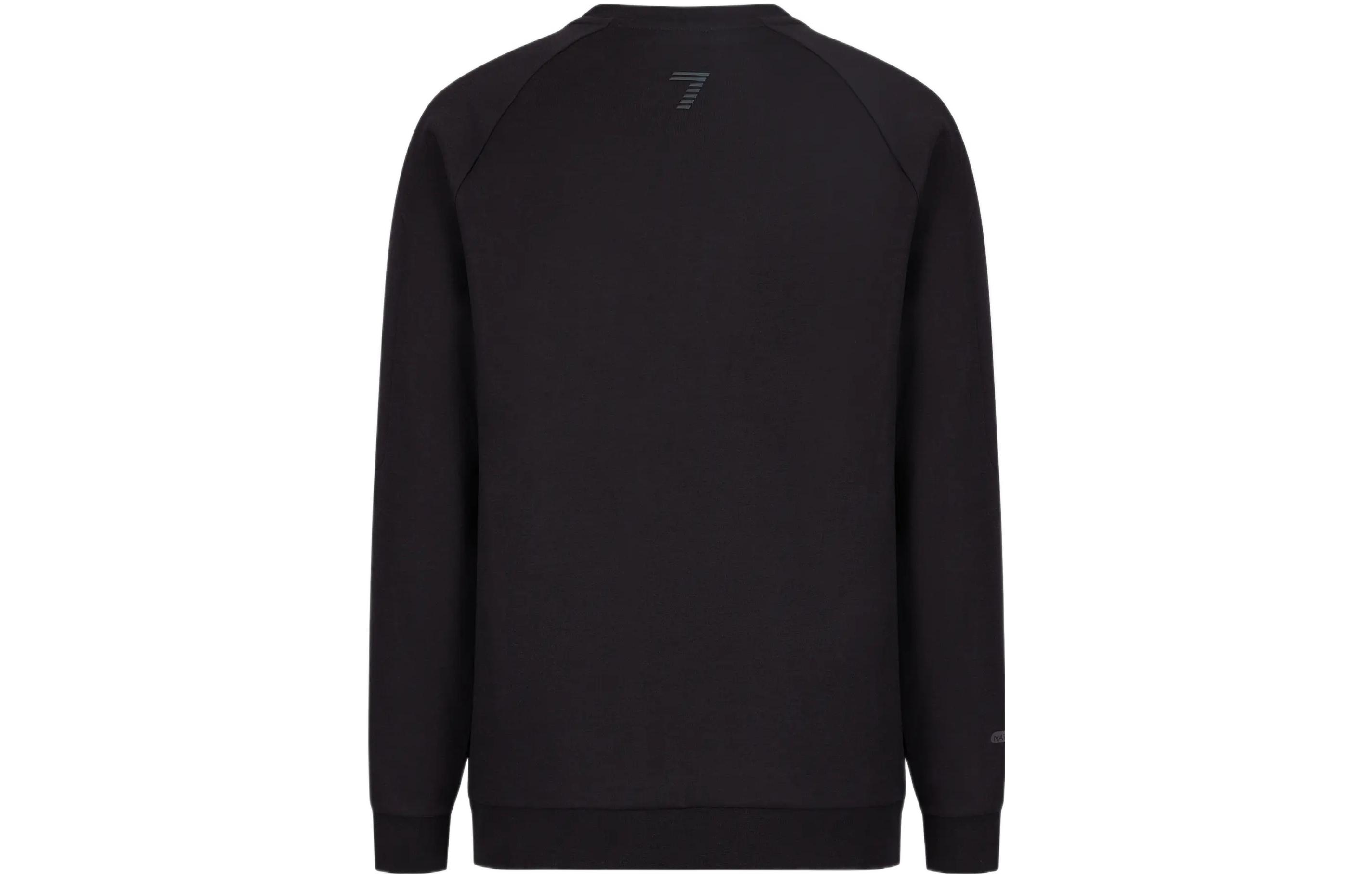 Lookbook Emporio Armani FW22 黑色徽标印花卫衣 6LPM41-PJANZ-1200