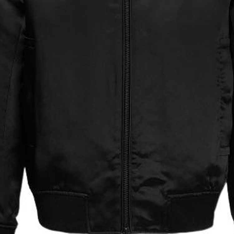 Sizing 엠포리오 아르마니 FW22 남성용 블랙 로고 자수 집업 재킷 6L1BG11NRXZ-0999