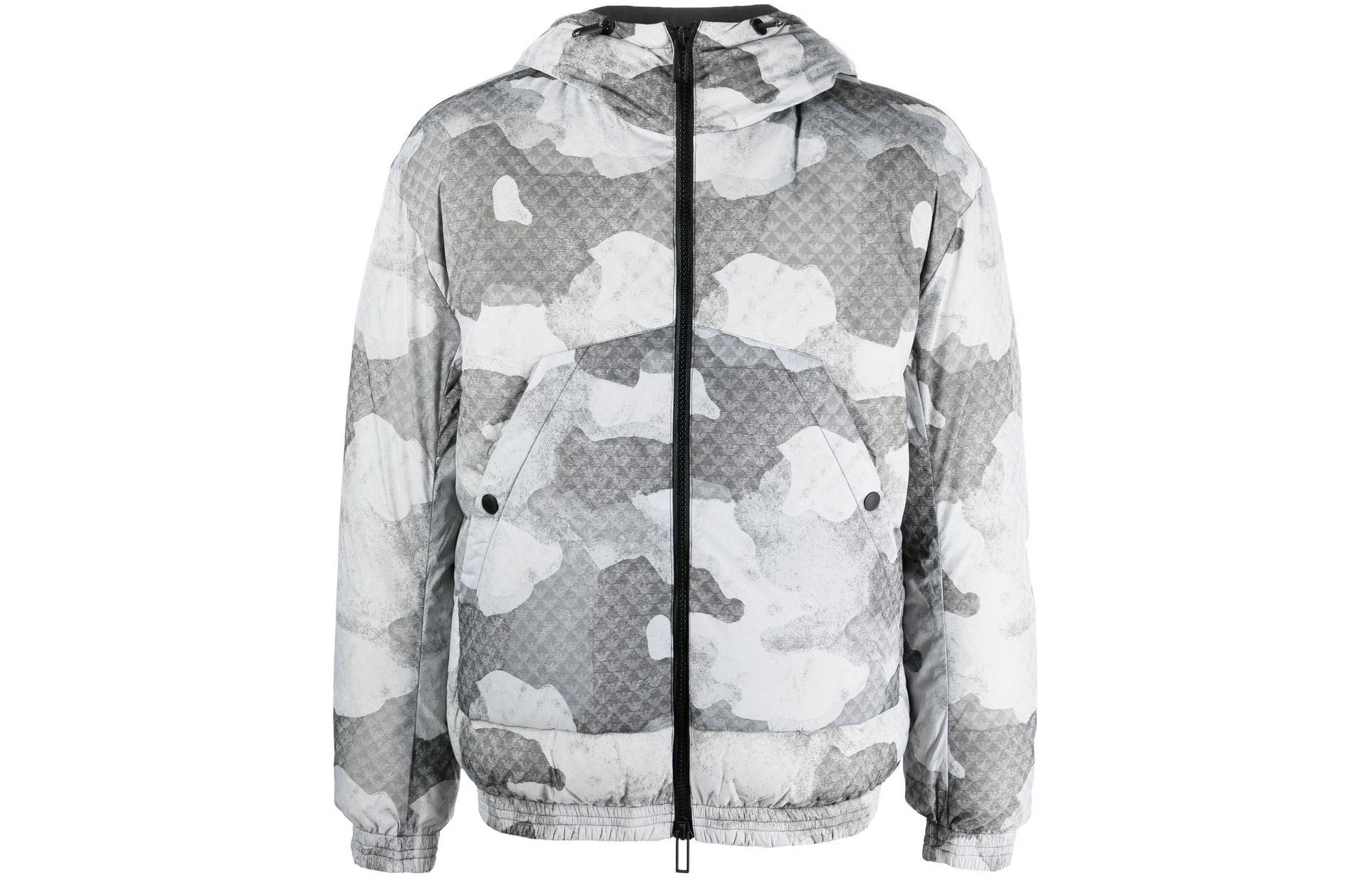 Emporio Armani FW22 Camouflage Print Jacket 6L1BP1-1NNAZ-0651