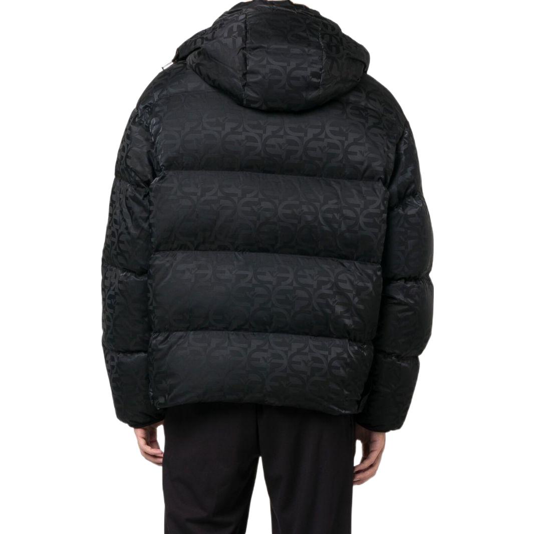 Purchase Chaqueta Negra EMPORIO ARMANI FW22 Logo Clásico Acolchada Manga Larga 6L1BH21NLLZ0999