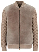 Emporio Armani FW22 Colorblock Crewneck Jacket Brown Men’s B1R47P-B1P49-1114 Emporio Armani FW22 Colorblock Crewneck Jacket Brown Men’s B1R47P-B1P49-1114