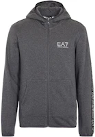 Emporio Armani FW22 EA7 Logo Print Hoodie Dark Grey 6GPM32-1J07Z-3909 Emporio Armani FW22 EA7 Logo Print Hoodie Dark Grey 6GPM32-1J07Z-3909