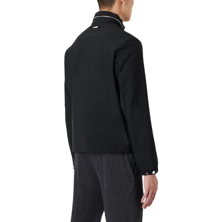 Emporio Armani FW22 Essentials  Black Packable Hooded Jacket. 8N1BD2-1NZAZ-0999 圖 4