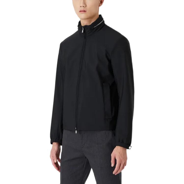 Emporio Armani FW22 Essentials  Black Packable Hooded Jacket. 8N1BD2-1NZAZ-0999 圖 5