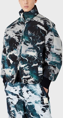 Emporio Armani FW22 冰川印花雙面羽絨外套 男款 多色 6L1B8H-1N65Z-F934 Purchase Emporio Armani FW22 冰川印花雙面羽絨外套 男款 多色 6L1B8H-1N65Z-F934