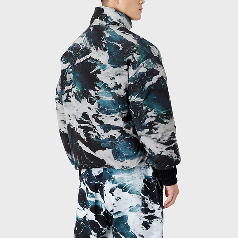 Details for Emporio Armani FW22 冰川印花雙面羽絨外套 男款 多色 6L1B8H-1N65Z-F934