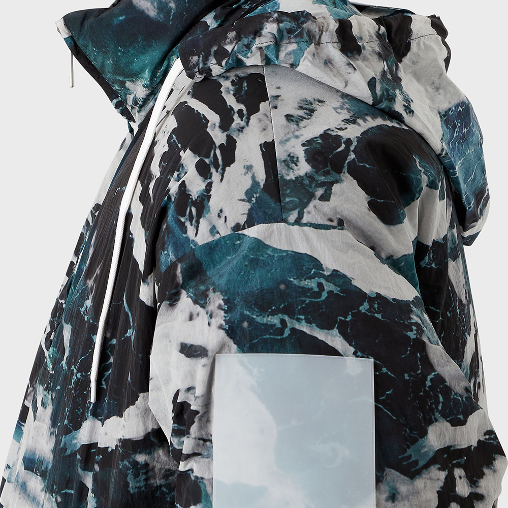 Sizing Emporio Armani FW22 冰川印花雙面羽絨外套 男款 多色 6L1B8H-1N65Z-F934