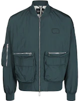 Emporio Armani FW22 Green Multi-Pocket Bomber Jacket 6L1BM4-1NKWZ-0586 Emporio Armani FW22 Green Multi-Pocket Bomber Jacket 6L1BM4-1NKWZ-0586