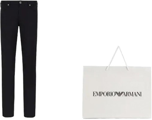 EMPORIO ARMANI FW22 Celana Jeans Pria Logo Mid-Rise Warna Solid. 8N1J06-1GN0Z-0142 Sizing EMPORIO ARMANI FW22 Celana Jeans Pria Logo Mid-Rise Warna Solid. 8N1J06-1GN0Z-0142