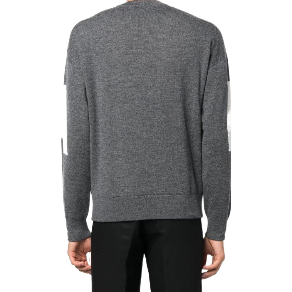 Shop EMPORIO ARMANI FW22 Logo Print Crewneck Sweatshirt Men’s Grey. 6L1MXV-1MBZZ-F620