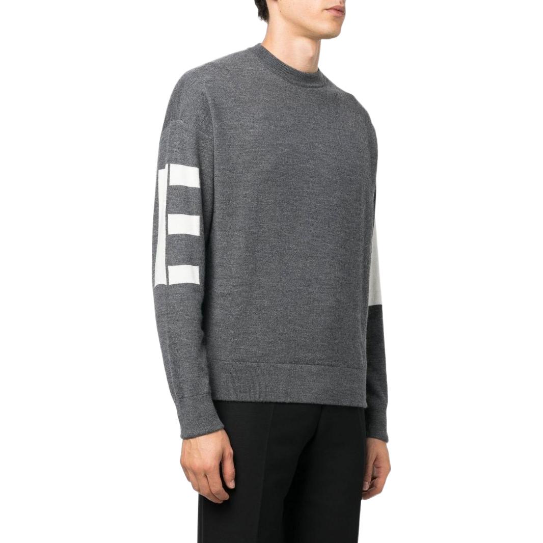 Purchase EMPORIO ARMANI FW22 Logo Print Crewneck Sweatshirt Men’s Grey. 6L1MXV-1MBZZ-F620