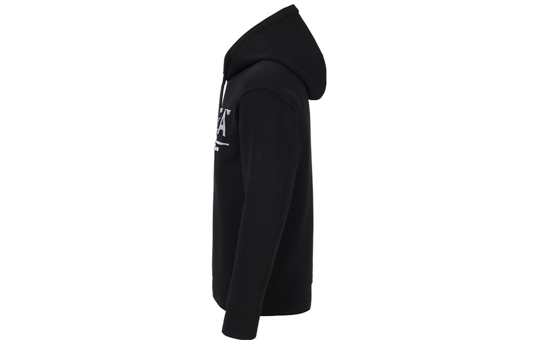 Emporio Armani FW22 Logo Print Pullover Hoodie Black Casual Sweatshirt 6L1MM9-JHSZ-0058 圖 4