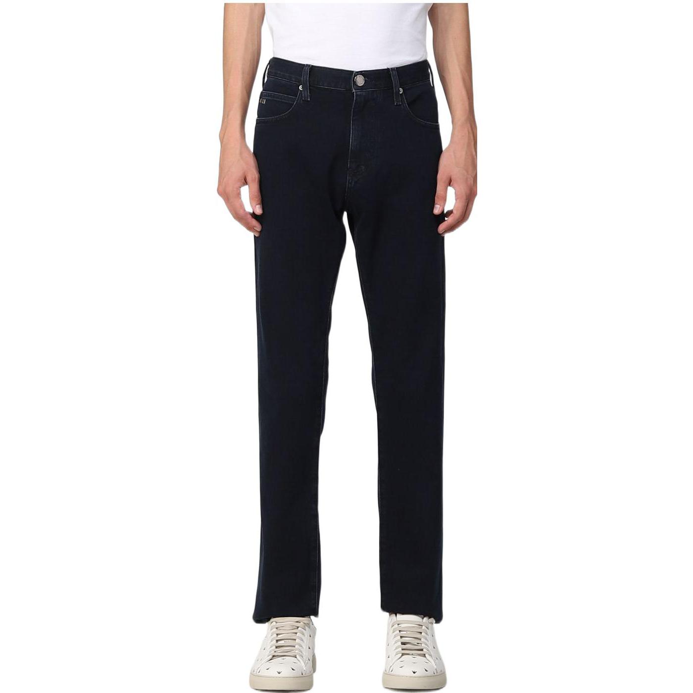 Emporio Armani FW22 Mid-Rise Zipper Jeans Men’s Denim Blue 8N1J45-1G0IZ-0942 圖 3