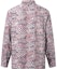Lookbook EMPORIO ARMANI FW22 Mosaic Print Long Sleeve Shirt for Men in Grey and Pink. H31FA1-C114C-037