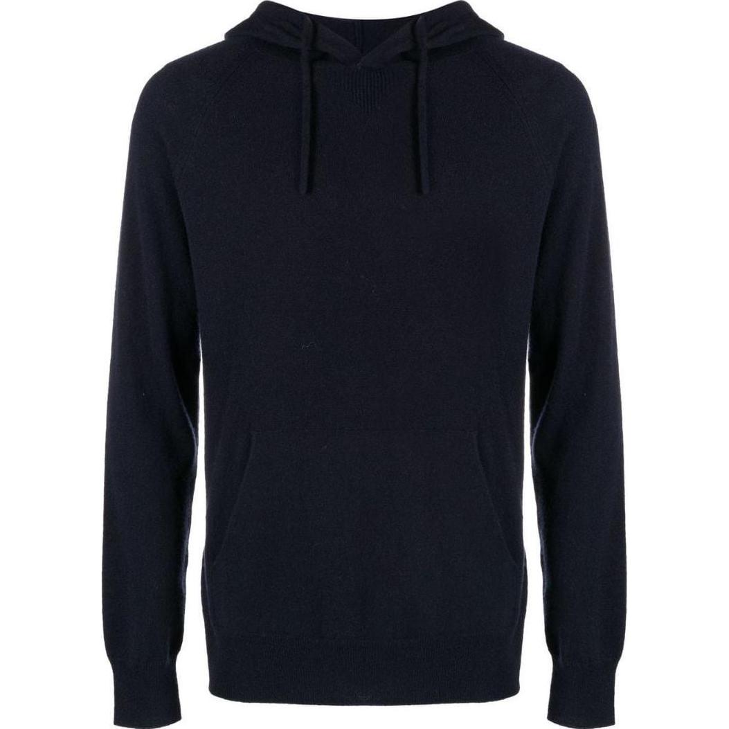 Emporio Armani FW22 Navy Logo Embroidered Hoodie Long Sleeve Sweatshirt 8N1MY91-MF8Z-0922