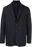 Emporio Armani FW22 Navy Single-Breasted Long-Sleeve Blazer 6L1GB2-1NVLZ-NAVY Emporio Armani FW22 Navy Single-Breasted Long-Sleeve Blazer 6L1GB2-1NVLZ-NAVY