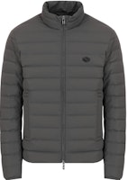 EMPORIO ARMANI FW22 Quilted Down Jacket with Zip-Up Collar for Men - Gray 8N1BQ21-NLRZ1-0633 EMPORIO ARMANI FW22 Quilted Down Jacket with Zip-Up Collar for Men - Gray 8N1BQ21-NLRZ1-0633