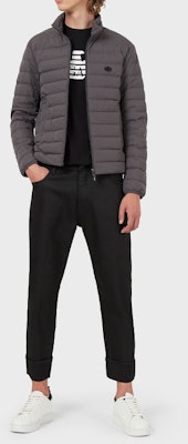 Chaqueta Hombre EMPORIO ARMANI FW22 Acolchada con Cremallera - Gris 8N1BQ21-NLRZ1-0633 Lookbook Chaqueta Hombre EMPORIO ARMANI FW22 Acolchada con Cremallera - Gris 8N1BQ21-NLRZ1-0633