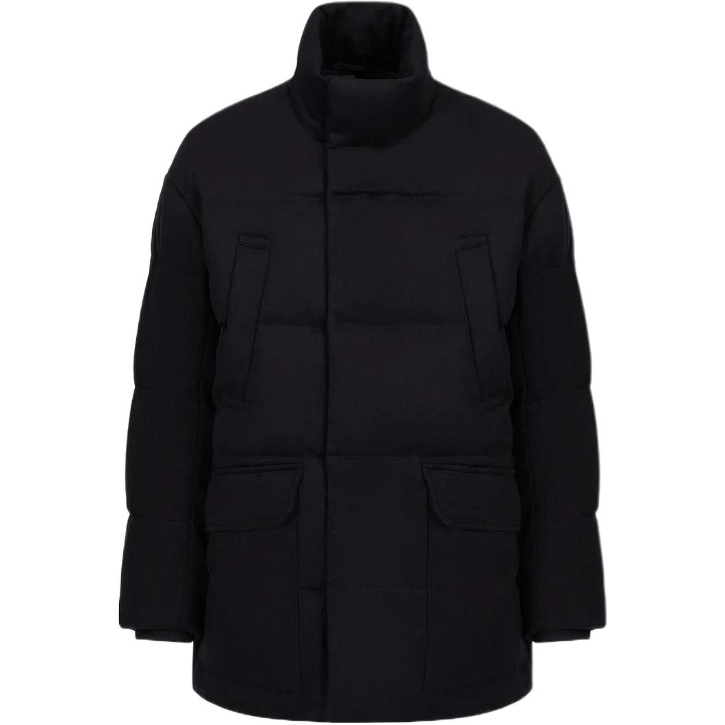 Emporio Armani FW22 Quilted Stand Collar Jacket Black () 6L1L871-NTYZ1-0920
