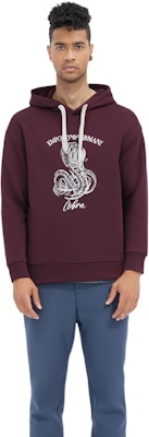 Emporio Armani FW22 Baju Hooded Merah Lelaki dengan Cetakan Huruf. 6L1MM5-1JWPZ-0397 Purchase Emporio Armani FW22 Baju Hooded Merah Lelaki dengan Cetakan Huruf. 6L1MM5-1JWPZ-0397