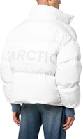Purchase Emporio Armani FW22 Reversible Geometric Print Puffer Jacket for Men. 6L1B8H-1N65Z-F933
