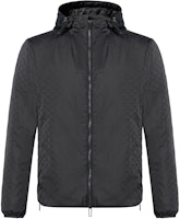 EMPORIO ARMANI FW22 Solid Black Zipper Hoodie Jacket 8N1BN4-1NHQZ-F046 EMPORIO ARMANI FW22 Solid Black Zipper Hoodie Jacket 8N1BN4-1NHQZ-F046