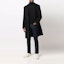 Lookbook EMPORIO ARMANI FW22 男士海军蓝直筒休闲裤 固体标志 8N1J06-1N2NZ-0958