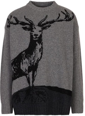 Emporio Armani FW22 Sustainable Elk Sweater Crewneck Pullover Grey. 6L1MZA-1M5FZ-F618 Buy Emporio Armani FW22 Sustainable Elk Sweater Crewneck Pullover Grey. 6L1MZA-1M5FZ-F618